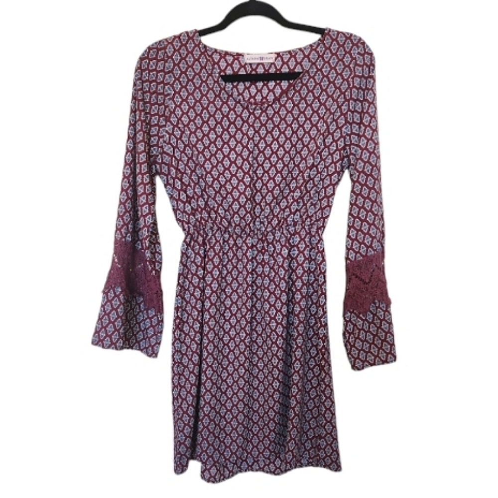 Altar'd State Dress with Lace Sleeve Detail Size M